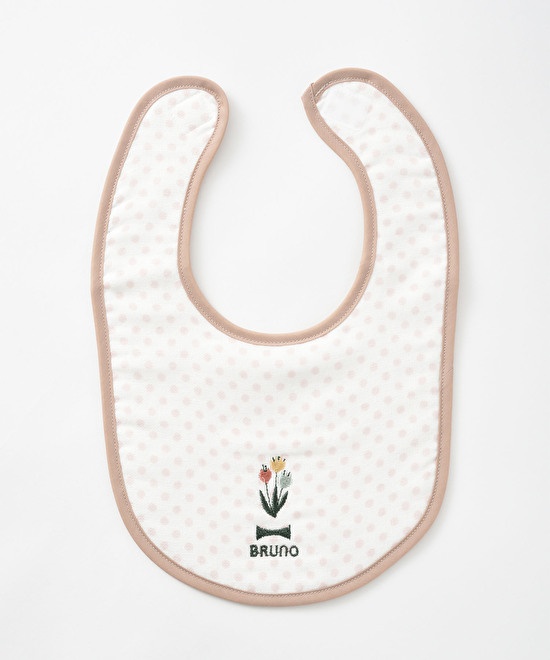BRUNO モチーフ刺繍スタイ