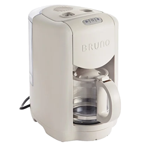 《BRUNO》コンパクトミル付きコーヒーメーカー